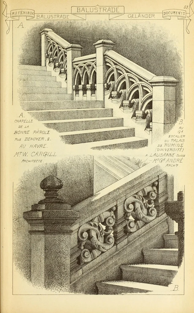 An illustration from Materials and documents of architecture and sculpture : classified alphabetically, 1915, leaf 468