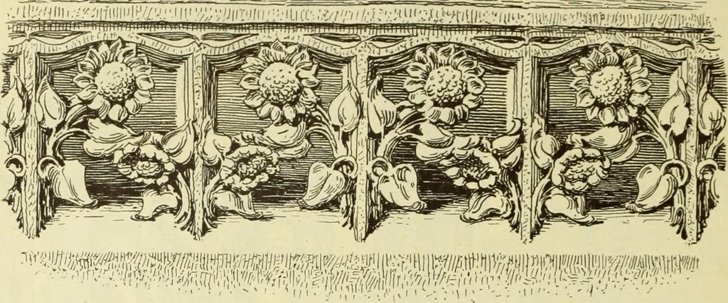 An illustration from Materials and documents of architecture and sculpture : classified alphabetically, 1915, leaf 469