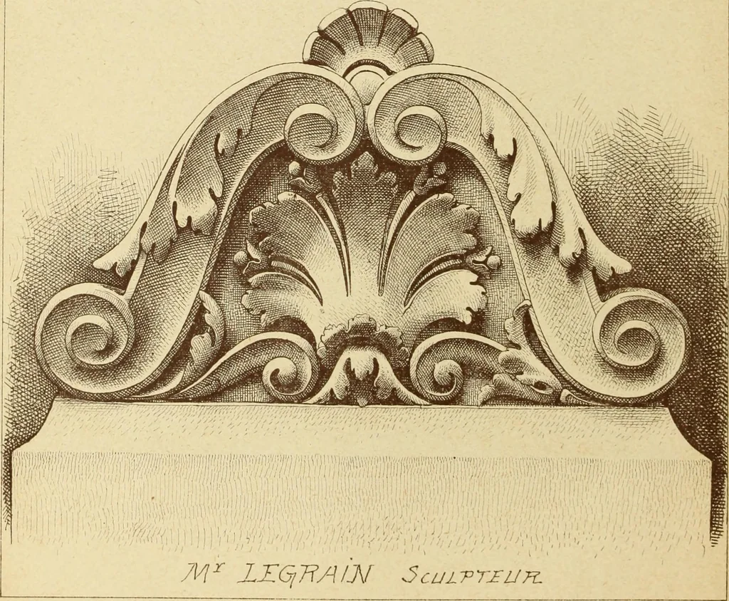 An illustration from Materials and documents of architecture and sculpture : classified alphabetically, 1915, leaf 47