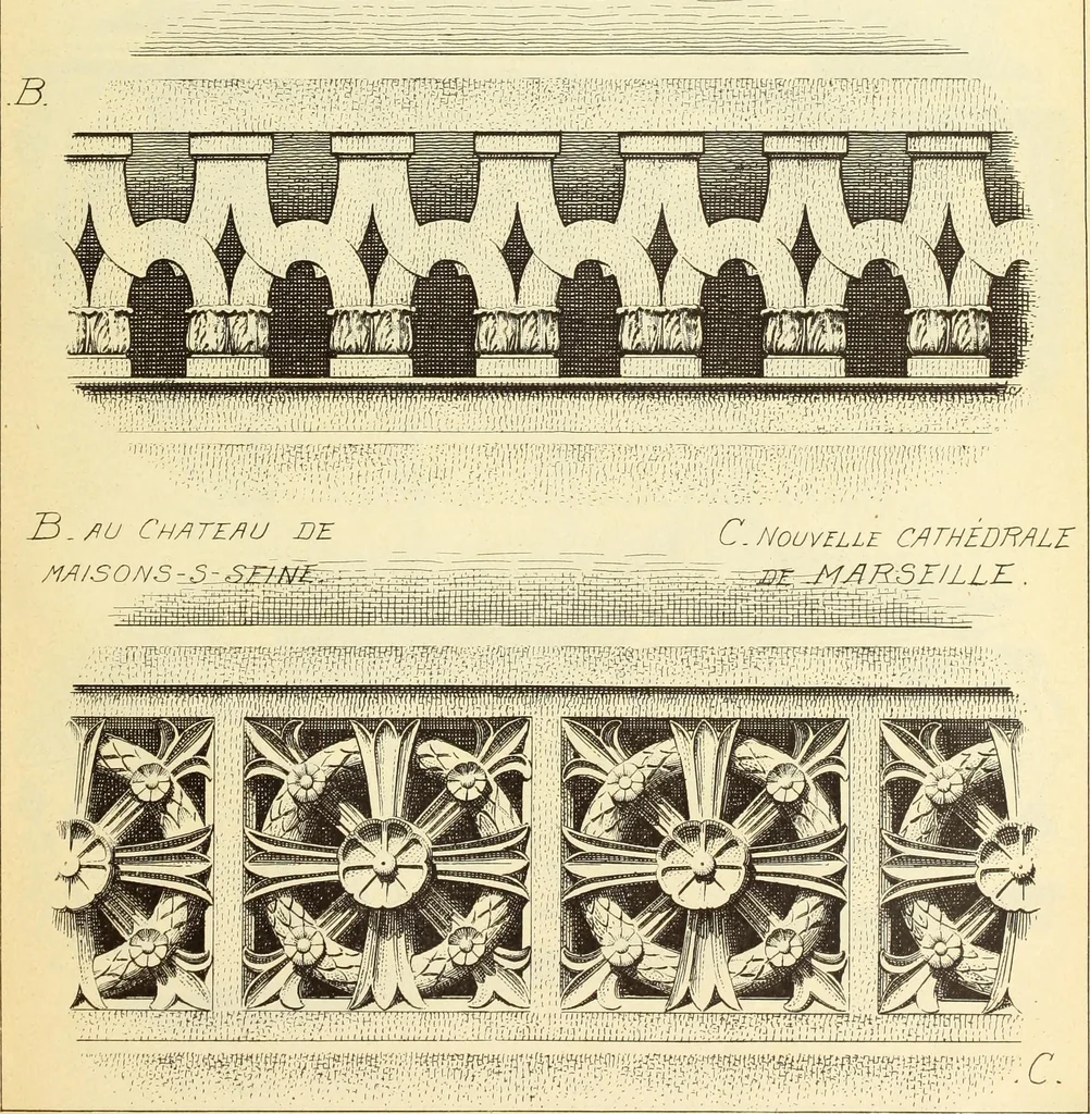 An illustration from Materials and documents of architecture and sculpture : classified alphabetically, 1915, leaf 470