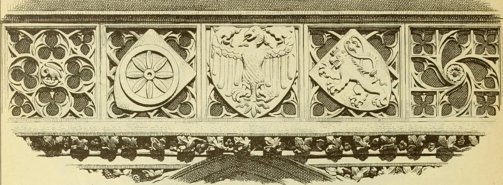 An illustration from Materials and documents of architecture and sculpture : classified alphabetically, 1915, leaf 471