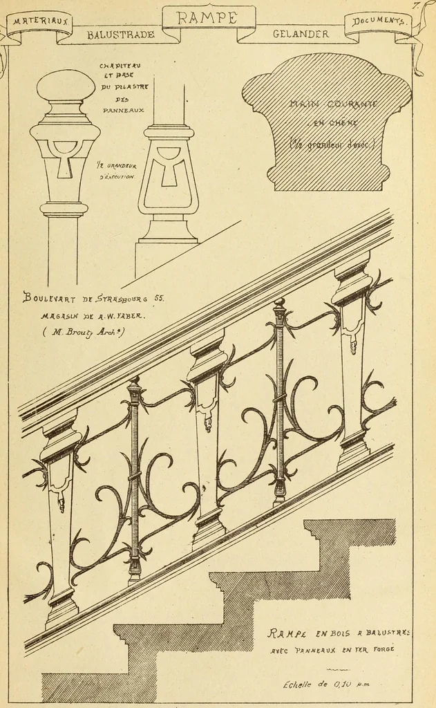 An illustration from Materials and documents of architecture and sculpture : classified alphabetically, 1915, leaf 478