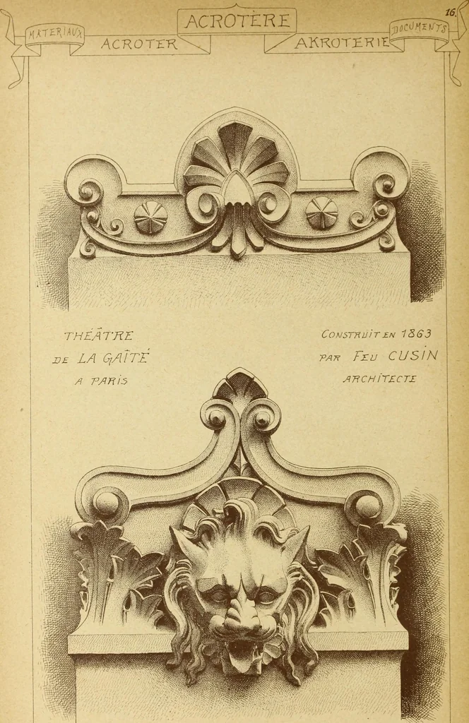 An illustration from Materials and documents of architecture and sculpture : classified alphabetically, 1915, leaf 51