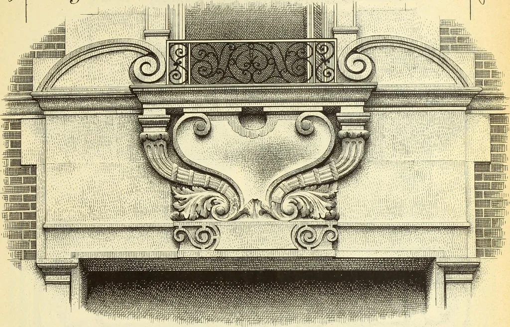 An illustration from Materials and documents of architecture and sculpture : classified alphabetically, 1915, leaf 52