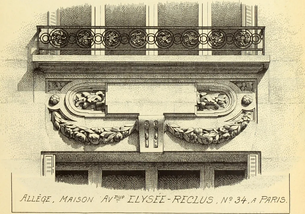 An illustration from Materials and documents of architecture and sculpture : classified alphabetically, 1915, leaf 52