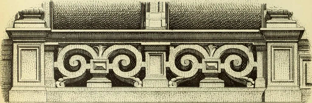 An illustration from Materials and documents of architecture and sculpture : classified alphabetically, 1915, leaf 53