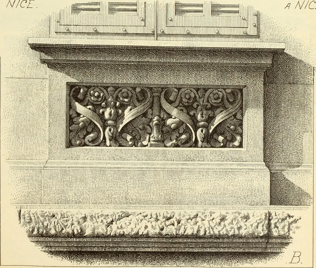 An illustration from Materials and documents of architecture and sculpture : classified alphabetically, 1915, leaf 54