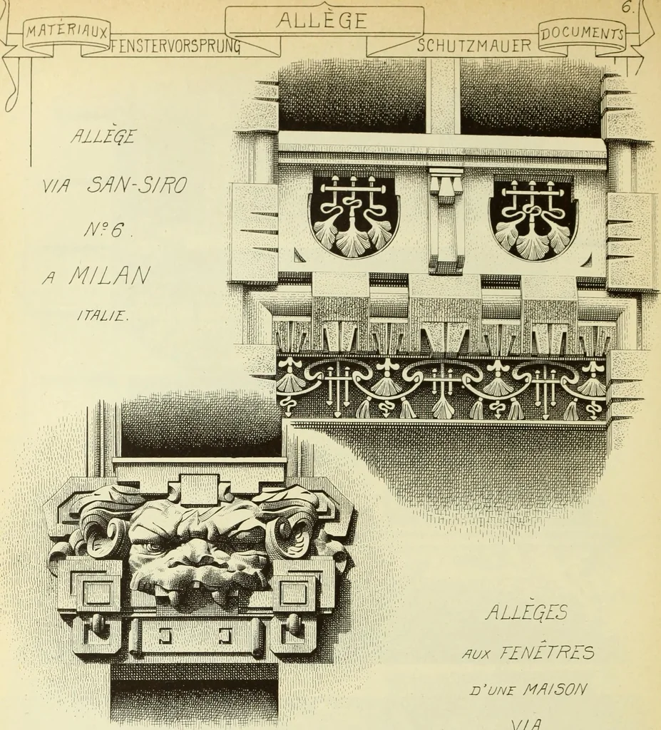 An illustration from Materials and documents of architecture and sculpture : classified alphabetically, 1915, leaf 57