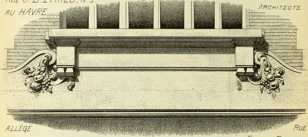An illustration from Materials and documents of architecture and sculpture : classified alphabetically, 1915, leaf 59