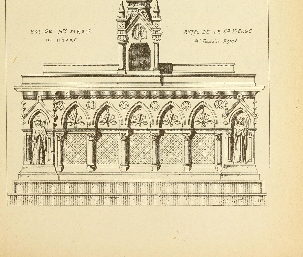 An illustration from Materials and documents of architecture and sculpture : classified alphabetically, 1915, leaf 78