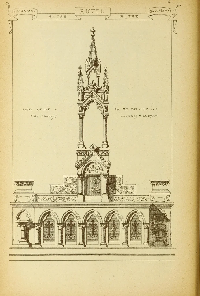 An illustration from Materials and documents of architecture and sculpture : classified alphabetically, 1915, leaf 79