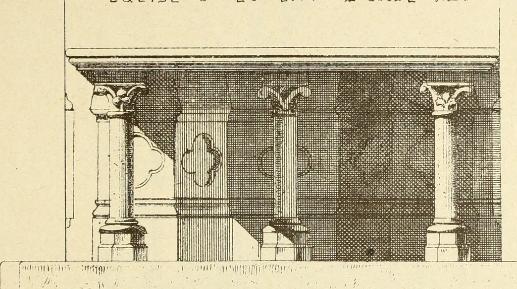 An illustration from Materials and documents of architecture and sculpture : classified alphabetically, 1915, leaf 82