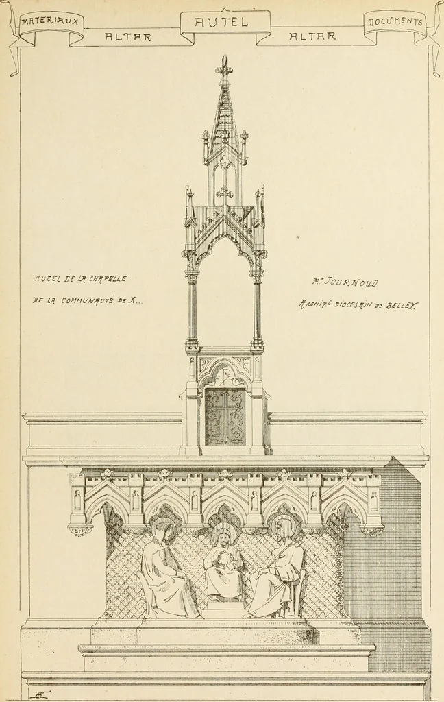 An illustration from Materials and documents of architecture and sculpture : classified alphabetically, 1915, leaf 84