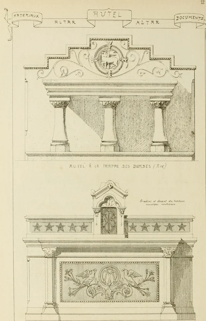 An illustration from Materials and documents of architecture and sculpture : classified alphabetically, 1915, leaf 87