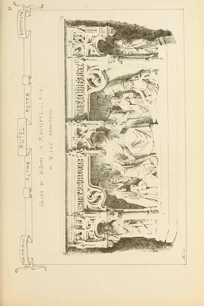 An illustration from Materials and documents of architecture and sculpture : classified alphabetically, 1915, leaf 88