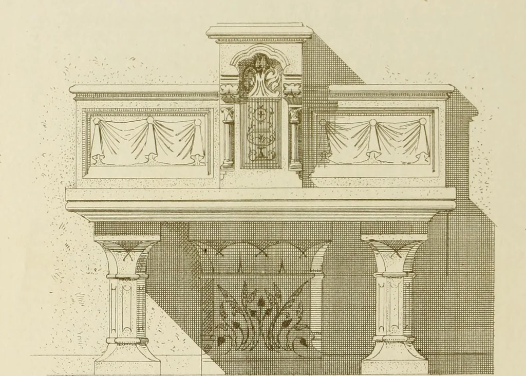 An illustration from Materials and documents of architecture and sculpture : classified alphabetically, 1915, leaf 89