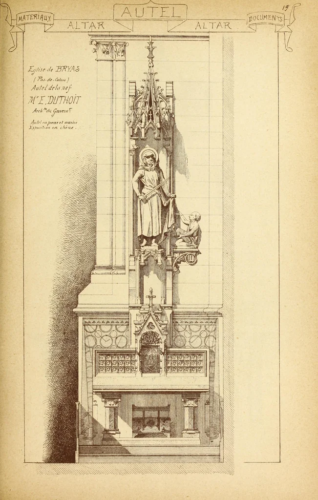 An illustration from Materials and documents of architecture and sculpture : classified alphabetically, 1915, leaf 94