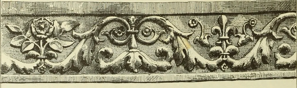 An illustration from Materials and documents of architecture and sculpture : classified alphabetically, 1915, leaf 105