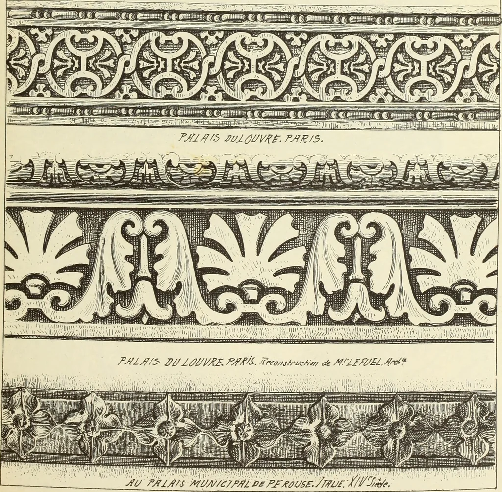 An illustration from Materials and documents of architecture and sculpture : classified alphabetically, 1915, leaf 106