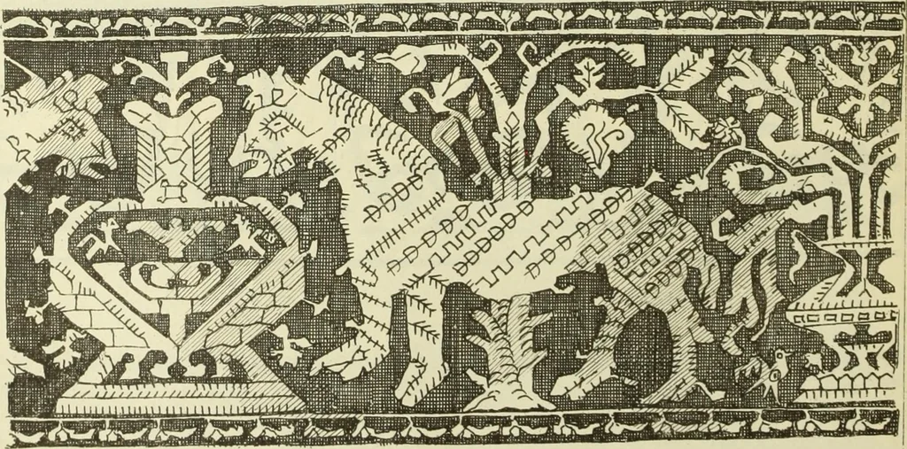 An illustration from Materials and documents of architecture and sculpture : classified alphabetically, 1915, leaf 107