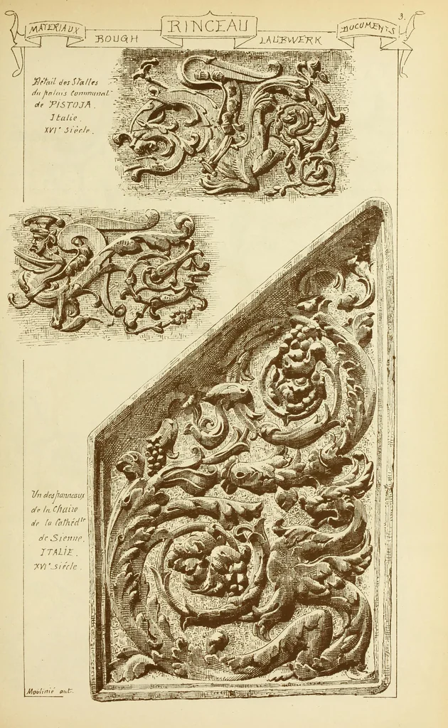 An illustration from Materials and documents of architecture and sculpture : classified alphabetically, 1915, leaf 118