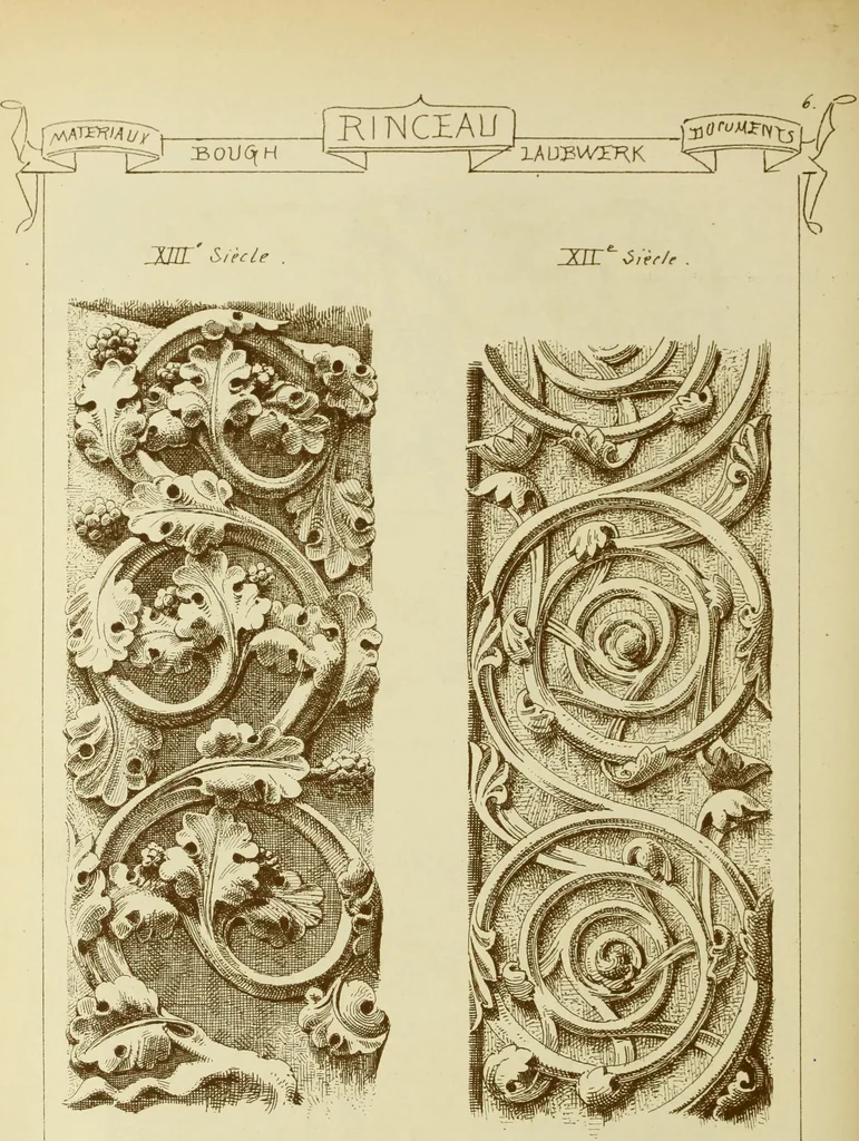 An illustration from Materials and documents of architecture and sculpture : classified alphabetically, 1915, leaf 121