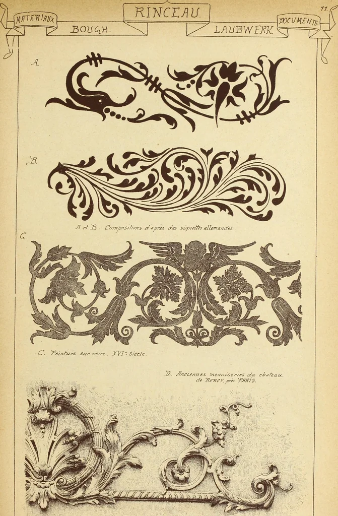 An illustration from Materials and documents of architecture and sculpture : classified alphabetically, 1915, leaf 126