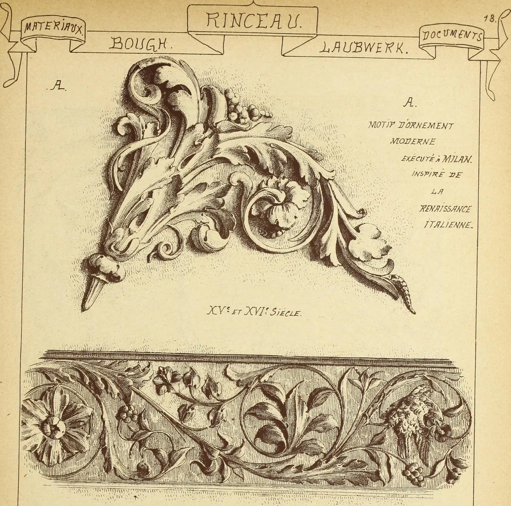 An illustration from Materials and documents of architecture and sculpture : classified alphabetically, 1915, leaf 128
