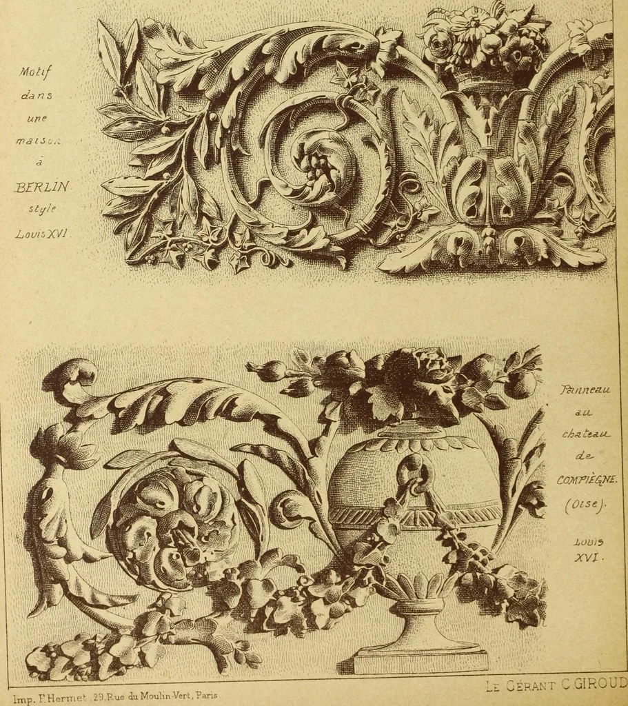 An illustration from Materials and documents of architecture and sculpture : classified alphabetically, 1915, leaf 131