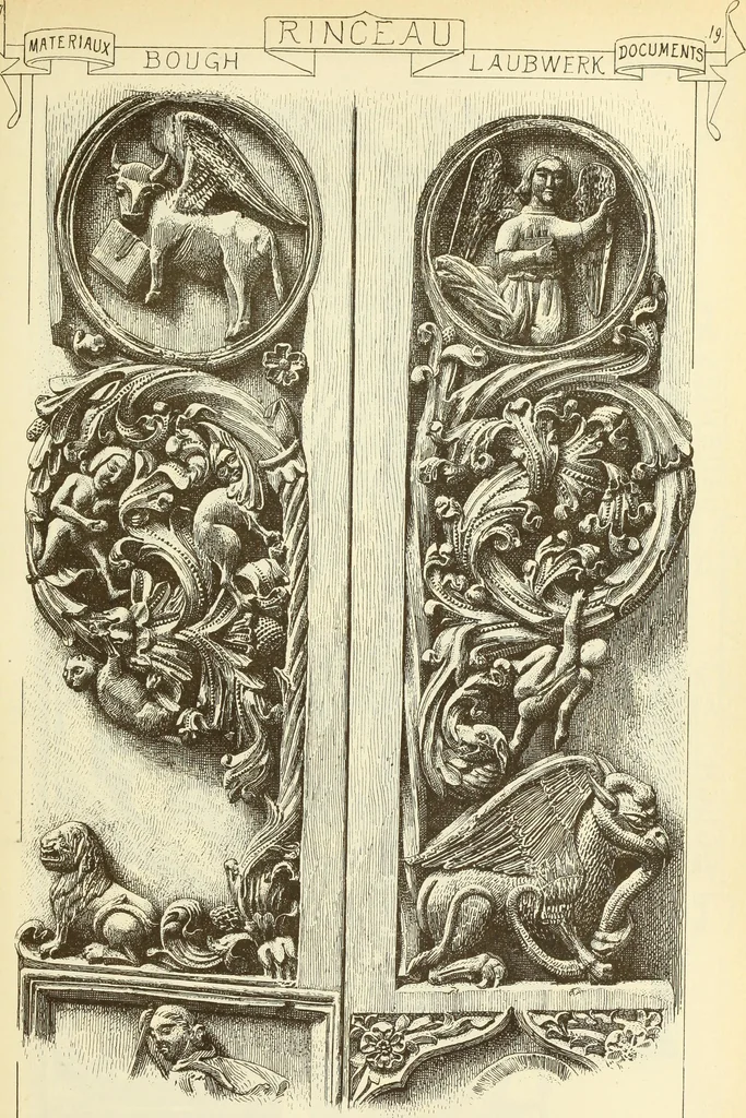 An illustration from Materials and documents of architecture and sculpture : classified alphabetically, 1915, leaf 134