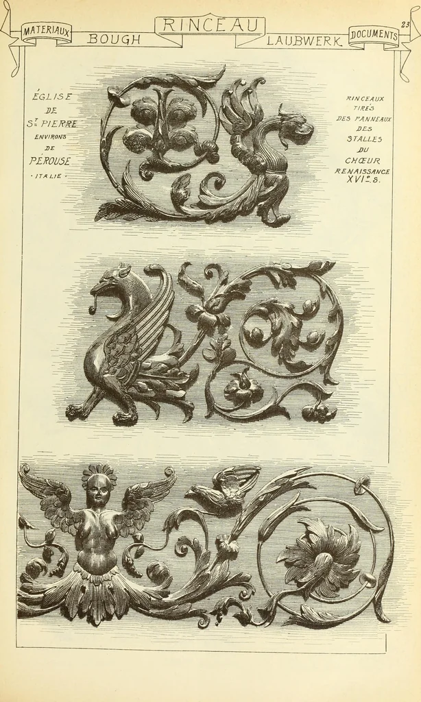 An illustration from Materials and documents of architecture and sculpture : classified alphabetically, 1915, leaf 138