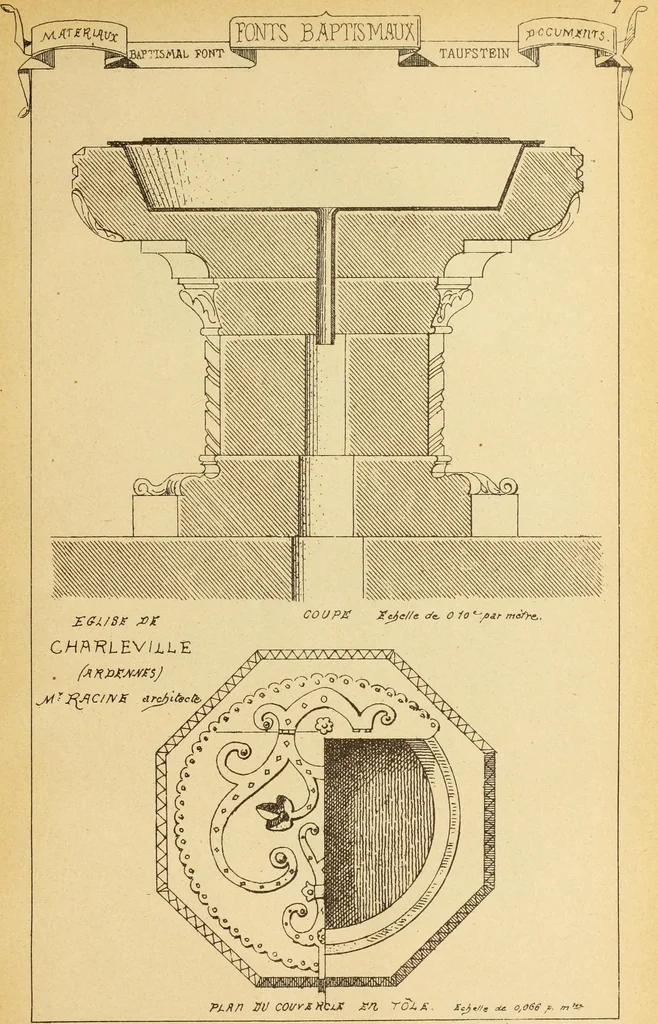 An illustration from Materials and documents of architecture and sculpture : classified alphabetically, 1915, leaf 14