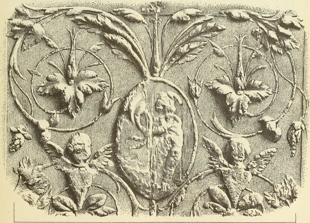 An illustration from Materials and documents of architecture and sculpture : classified alphabetically, 1915, leaf 140