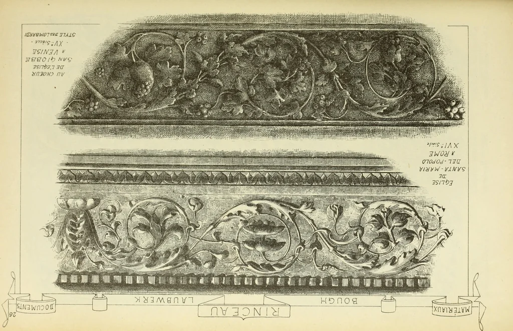 An illustration from Materials and documents of architecture and sculpture : classified alphabetically, 1915, leaf 141