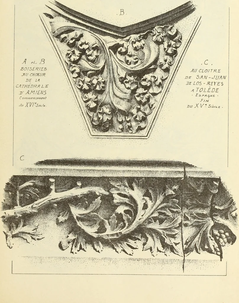 An illustration from Materials and documents of architecture and sculpture : classified alphabetically, 1915, leaf 142