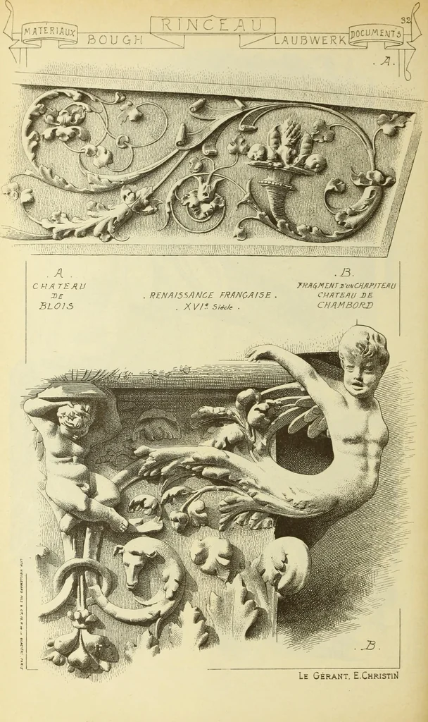 An illustration from Materials and documents of architecture and sculpture : classified alphabetically, 1915, leaf 147
