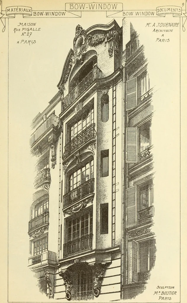 An illustration from Materials and documents of architecture and sculpture : classified alphabetically, 1915, leaf 156