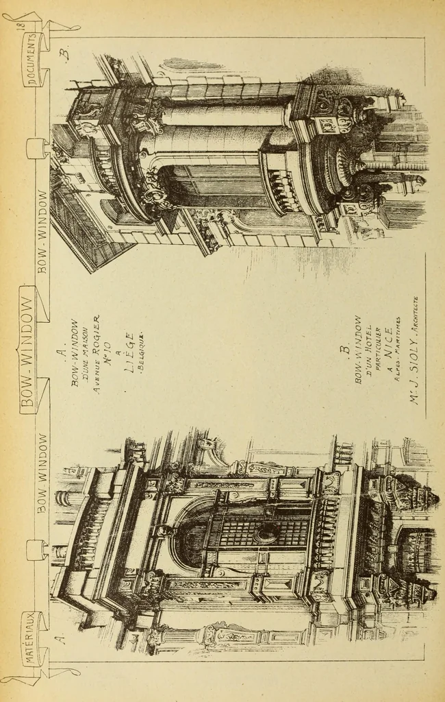 An illustration from Materials and documents of architecture and sculpture : classified alphabetically, 1915, leaf 165