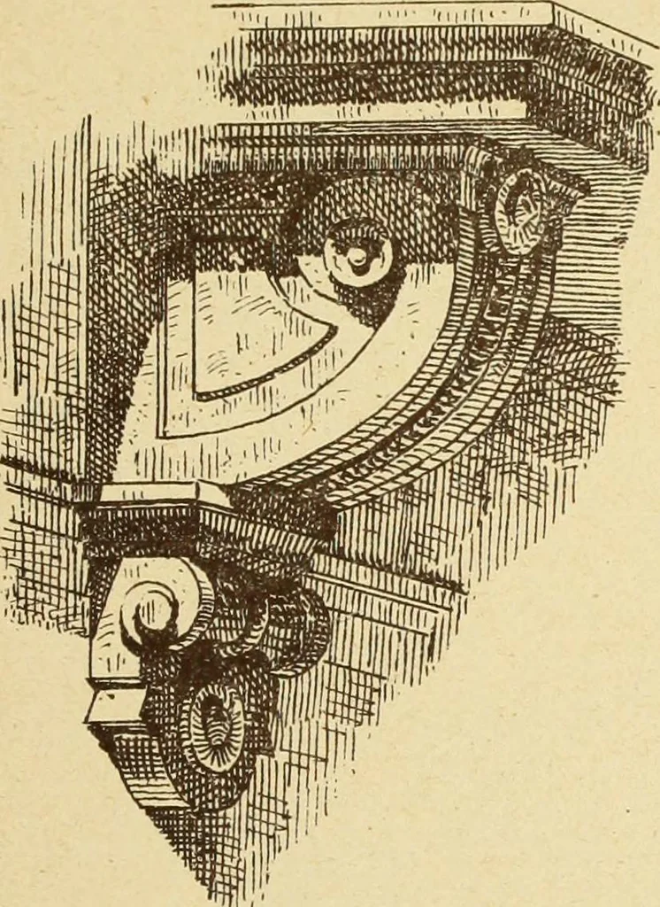 An illustration from Materials and documents of architecture and sculpture : classified alphabetically, 1915, leaf 180