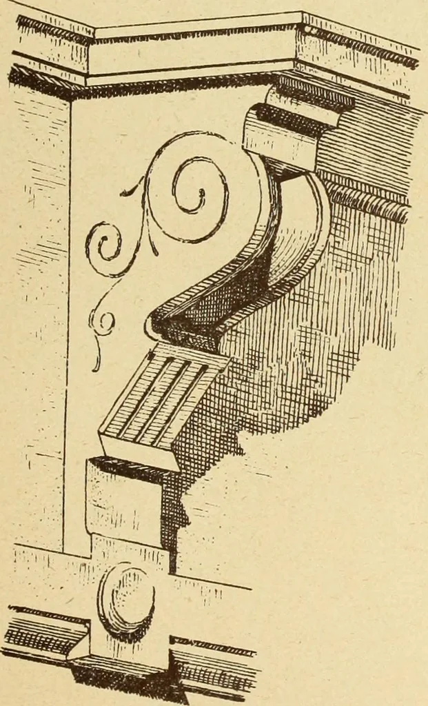 An illustration from Materials and documents of architecture and sculpture : classified alphabetically, 1915, leaf 180