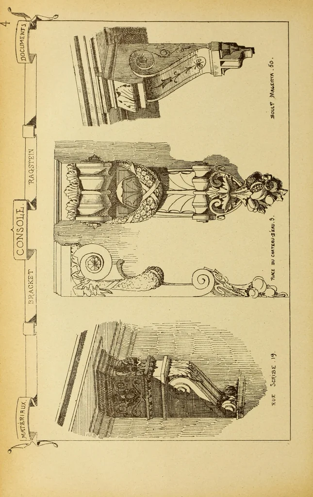An illustration from Materials and documents of architecture and sculpture : classified alphabetically, 1915, leaf 183