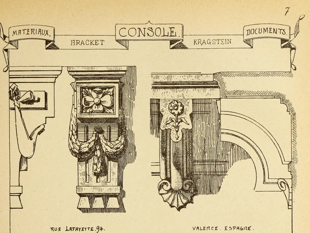 An illustration from Materials and documents of architecture and sculpture : classified alphabetically, 1915, leaf 186