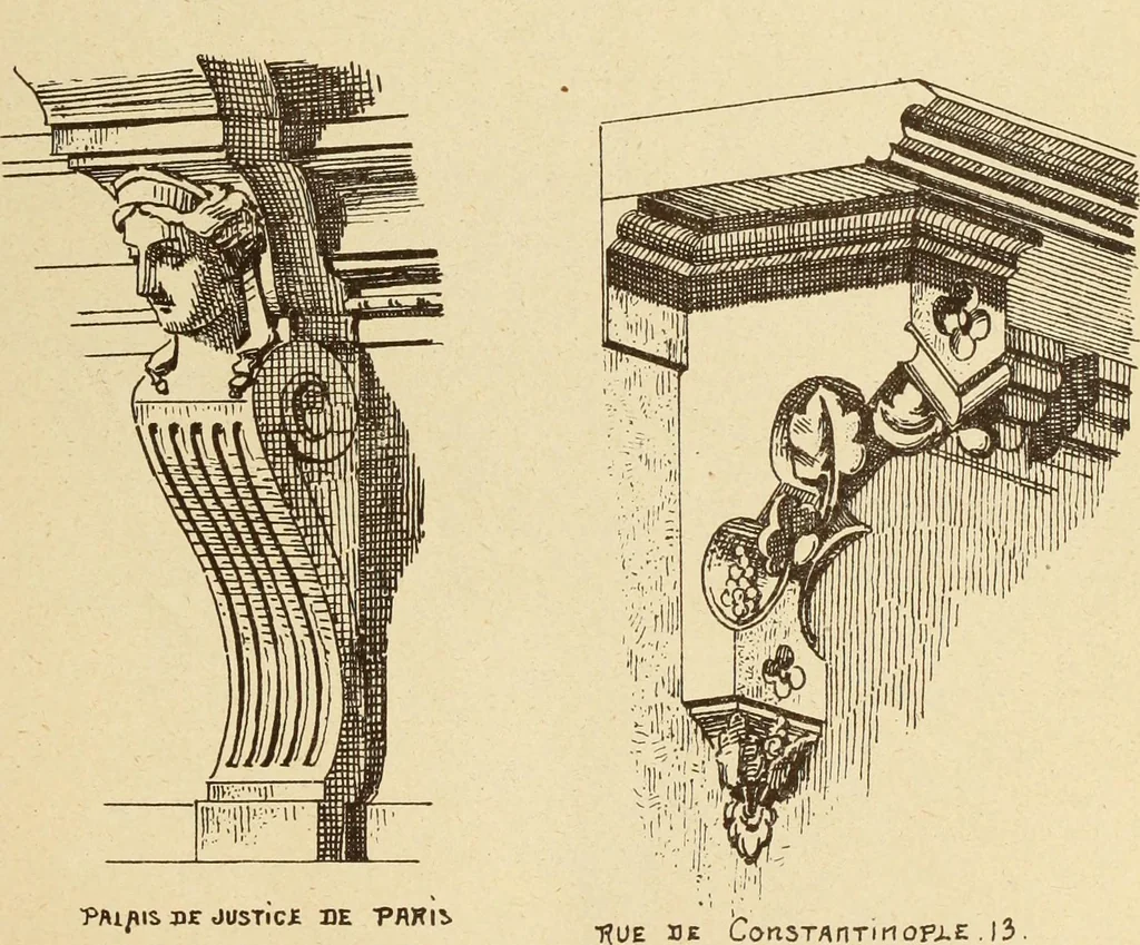 An illustration from Materials and documents of architecture and sculpture : classified alphabetically, 1915, leaf 186