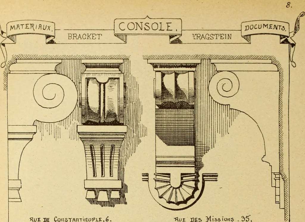 An illustration from Materials and documents of architecture and sculpture : classified alphabetically, 1915, leaf 187