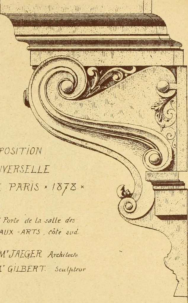 An illustration from Materials and documents of architecture and sculpture : classified alphabetically, 1915, leaf 188