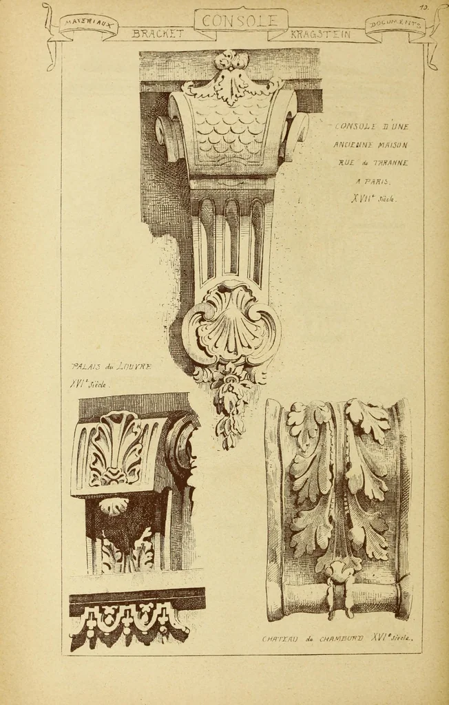 An illustration from Materials and documents of architecture and sculpture : classified alphabetically, 1915, leaf 189