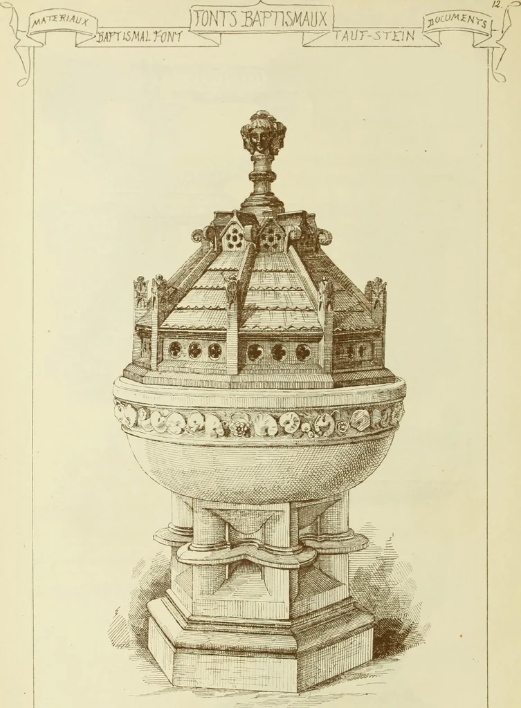 An illustration from Materials and documents of architecture and sculpture : classified alphabetically, 1915, leaf 19