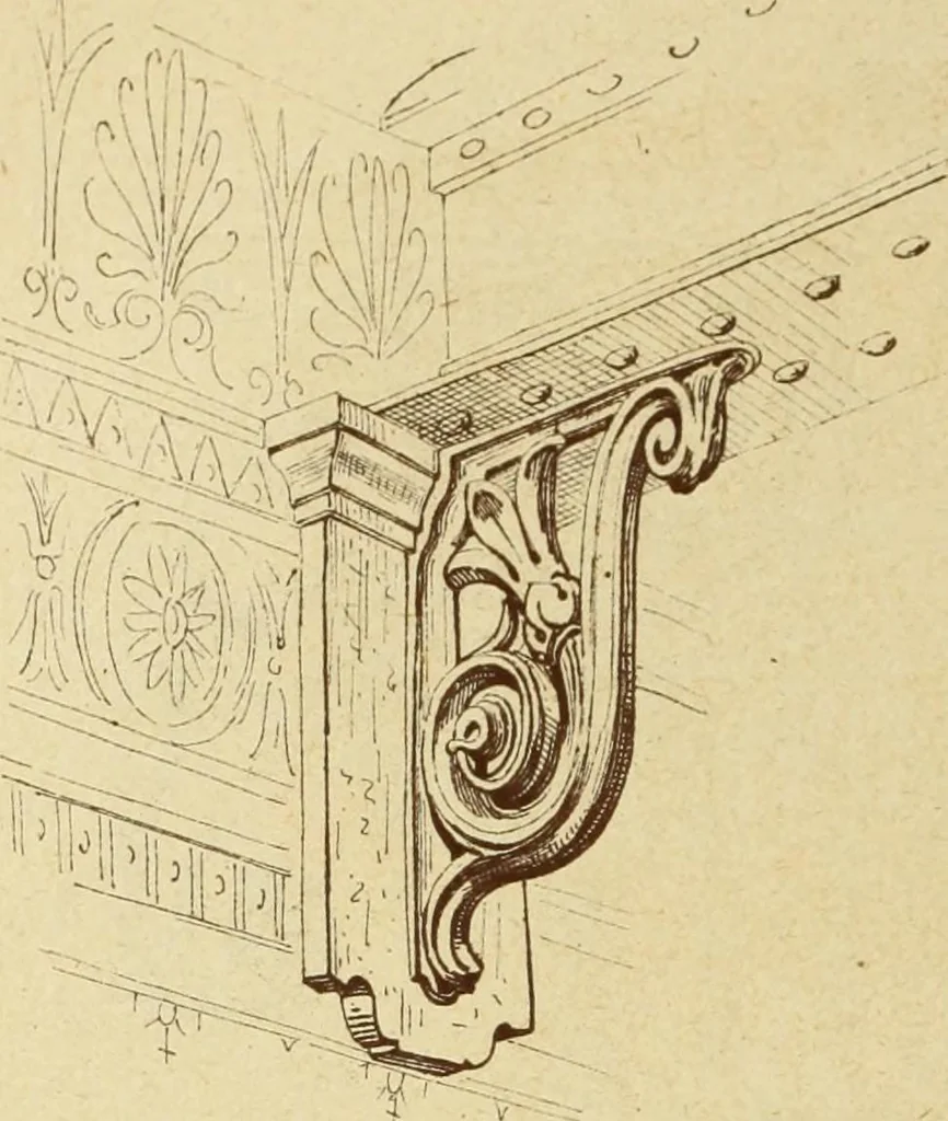 An illustration from Materials and documents of architecture and sculpture : classified alphabetically, 1915, leaf 191