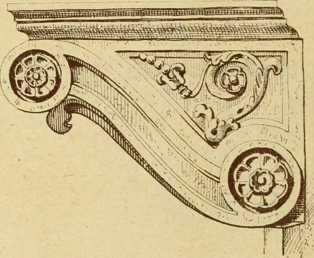 An illustration from Materials and documents of architecture and sculpture : classified alphabetically, 1915, leaf 191