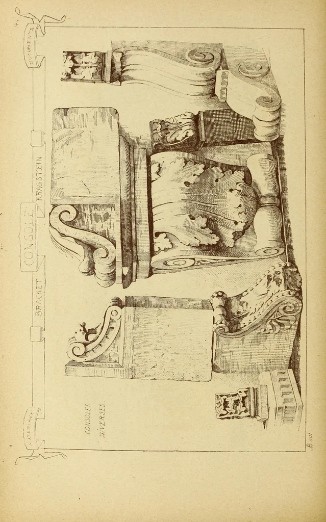 An illustration from Materials and documents of architecture and sculpture : classified alphabetically, 1915, leaf 193